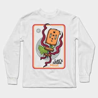 Let's smoke meat ver 2 Long Sleeve T-Shirt